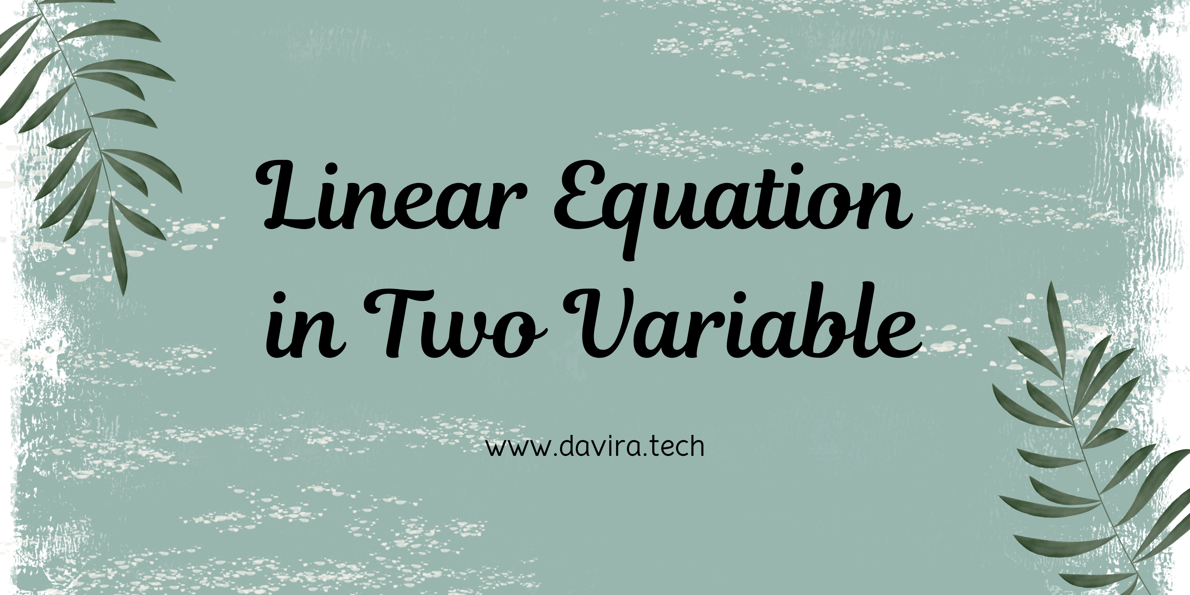 Linear Equation